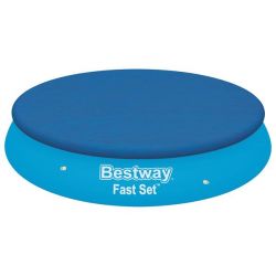 Крышка 3,66 м для круглого надувного бассейна Fast Set, полиэтилен, BESTWAY 58034