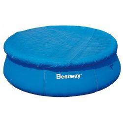 Крышка для бассейна 305 см с дренажными отверстиями и шнуром Fast Set BESTWAY 58033