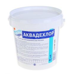 Средство для дехлорирования воды, гранулы 1 кг, для бассейна, Маркопул, 1457