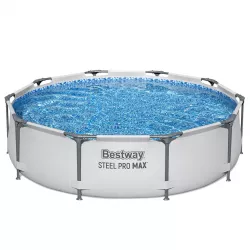 Бассейн каркасный 305x76 см круглый без фильтра-насоса BESTWAY 56406