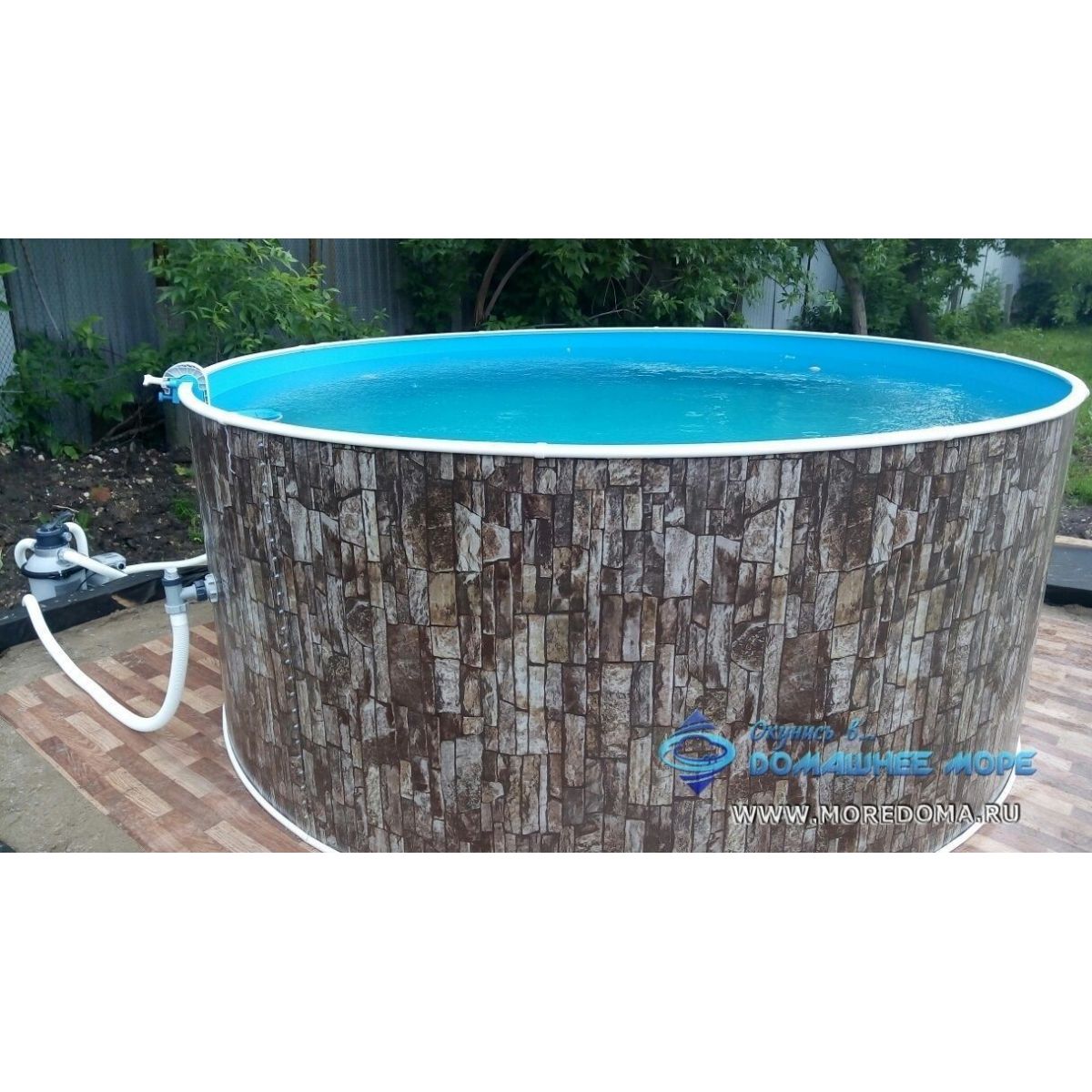 Пленка ПВХ для бассейна 4,57 х 1,4 м голубая гидроизоляционная Larimar 5187779 Пленка ПВХ для бассейна 4,57 х 1,4 м голубая гидроизоляционная Larimar 5187779